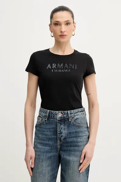 Bavlněné tričko Armani Exchange