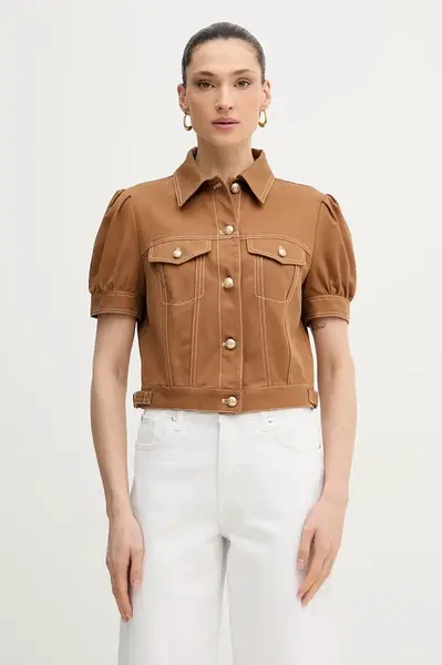 Guess bunda dámská bavlněná CORELINE