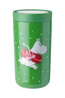Termohrnek Stelton To Go Click x Muminki 0,2 L zelená barva