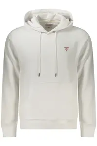 Biela pánska mikina GUESS JEANS