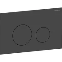 Geberit Sigma40 ovládacie tlačidlo oceľ čierna mat 115.628.14.1