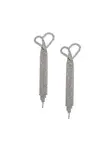 SOHI Náušnice ' Saista '  strieborná
