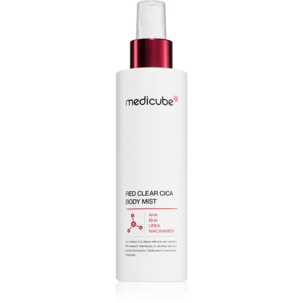 Medicube Red Clear Cica Body Mist energizující hydratační pleťová mlha se zklidňujícím účinkem 200 ml