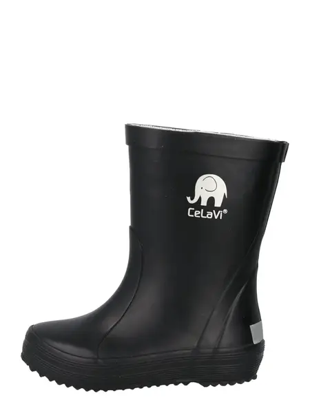 CeLaVi Gumáky  čierna / biela