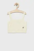 Dětský bavlněný top United Colors of Benetton