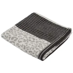 Dieter Knoll RUČNÍK, 50/100 cm, antracitová