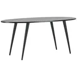 MID.YOU JÍDELNÍ STŮL, mangové dřevo, černá, 175/90/76 cm