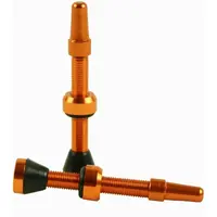HAVEN ALU 34 MM Bezdušové ventilky, oranžová, veľkosť
