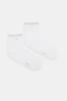 Ponožky Calvin Klein 2-pack dámské, bílá barva, 701229680