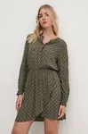 Šaty Pepe Jeans PERNICIA zelená barva, mini, PL953622
