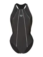ARENA Jednodielne plavky 'Y BACK'  čierna / biela