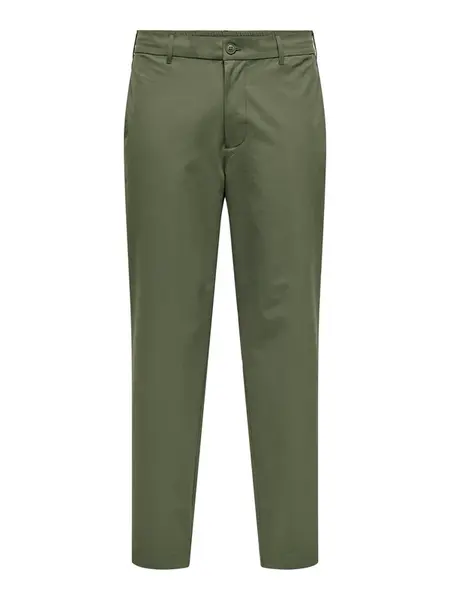 Only & Sons Chino nohavice 'ONSFlex'  olivová