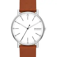 Hodinky Skagen hnědá barva