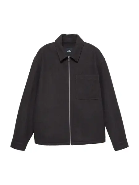 Pull&Bear Prechodná bunda  čierna