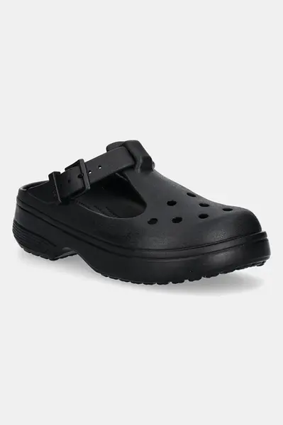 Pantofle Crocs Classic Mary Jane Clog dámské, černá barva, 210581