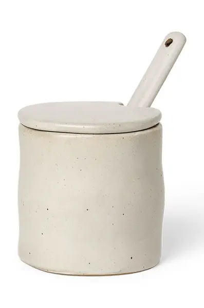 Ferm Living Nádoba s víkem ferm LIVING Flow Jar