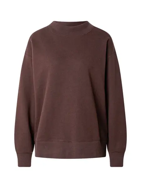 Abercrombie & Fitch Mikina  tmavohnedá