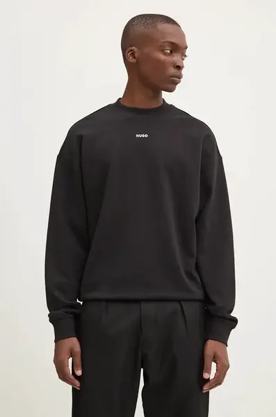 Bavlněná mikina HUGO Dapocrew
