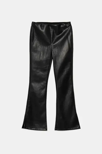 Dětské kalhoty Guess černá barva, hladké, J4BB04 WE8D0