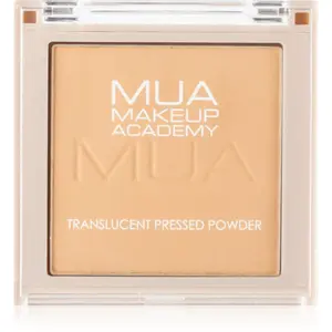 MUA Makeup Academy Translucent Pressed Powder kompaktný transparentný púder 5.7 g