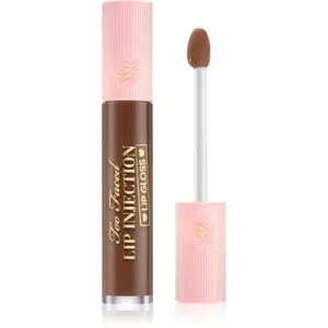 Too Faced Lip Injection Lip Gloss hydratačný lesk na pery odtieň Chocolate Cream Pie 6.5 ml