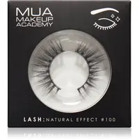 MUA Makeup Academy Lashes Natural Effect umelé mihalnice typ #100 1 pár