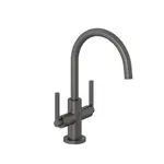 Kludi Nova Fonte umývadlová batéria s výpusťou kartáčovaný gunmetal 20118N215