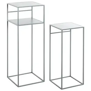 SADA STOLKŮ, světle šedá