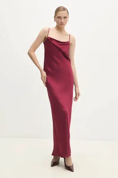 Šaty Answear.LAB červená barva, maxi