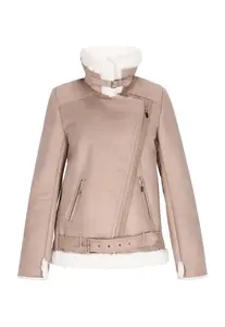 faina Prechodná bunda  tmavošedá