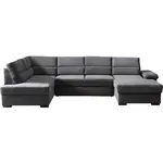 Cantus SEDACÍ SOUPRAVA, textil, antracitová