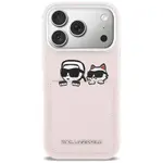 Zadní kryt Karl Lagerfeld Karl & Choupette Print & Pocket case Pro Apple iPhone 17 Pro KLHCP17L6PCSPKCP, pink