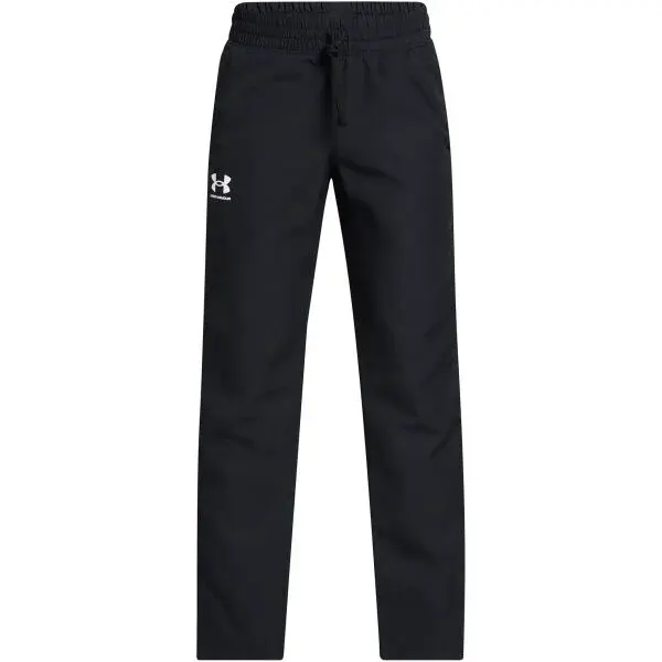 Under Armour RIVAL WOVEN PANTS Chlapecké kalhoty, černá, velikost M