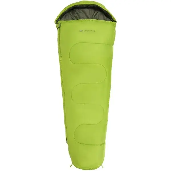 ALPINE PRO MELO Detský spacák, zelená, veľkosť