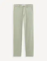 Svetlo zelené pánske nohavice Celio Tohenri