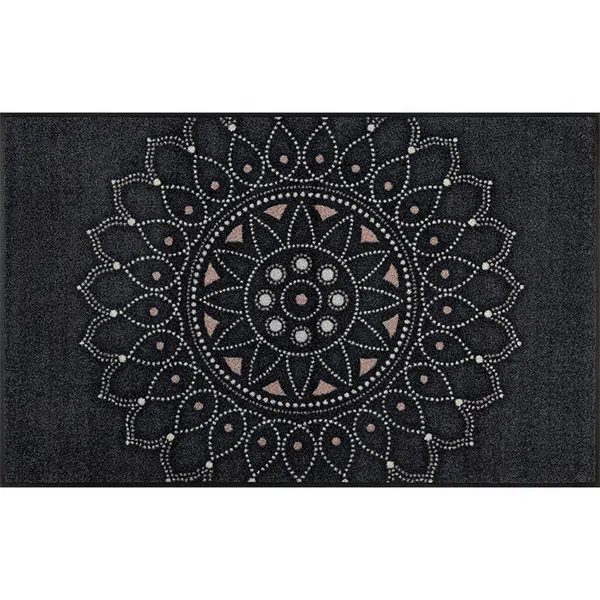 Esposa DVEŘNÍ ROHOŽKA, 75/120 cm, černá