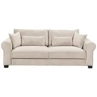 MID.YOU ROZKLÁDACÍ POHOVKA, textil, krémová