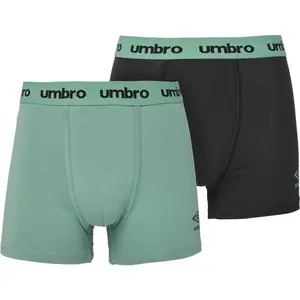 Umbro BOXER SHORT 2 PACK Pánské boxerky, černá, velikost