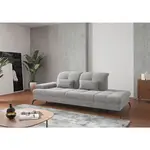 Sit & More LENOŠKA, textil, barvy stříbra