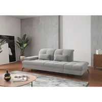 Sit & More LENOŠKA, textil, barvy stříbra