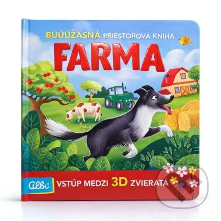 Búúúžasná priestorová kniha Farma - Autor neuvedený - kniha z kategorie Beletrie pro děti