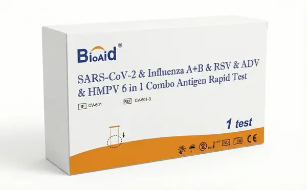 BioAid Combo 6 in 1 Antigen Rapid Test
