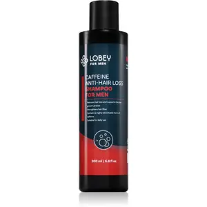 Lobey Caffeine šampón proti vypadávaniu vlasov pre mužov 200 ml
