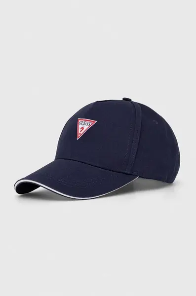 Bavlněná baseballová čepice Guess