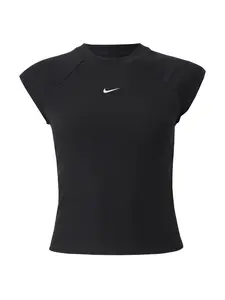 Nike Sportswear Tričko 'CHILL'  čierna / biela