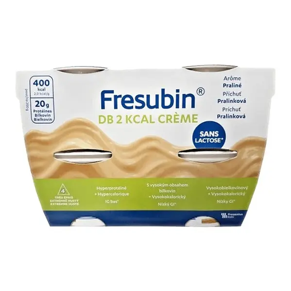 FRESUBIN DB 2 kcal creme pralinka 4 x 200 g