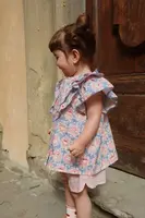 Dětská bavlněná halenka Konges Sløjd KIM FRILL SS SHIRT GOTS