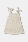 Dětské šaty s přídavkem lnu Jamiks HAVAR
