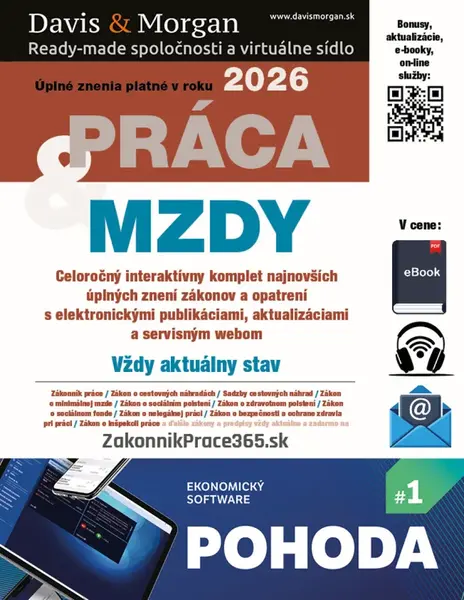 Práca & Mzdy 2026 - Redakčný