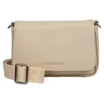 Dámská crossbody kožená kabelka Burkely Ava - krémová